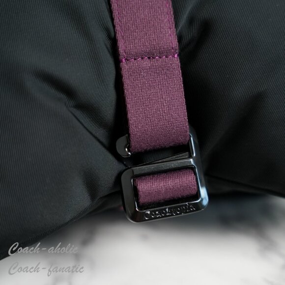 NWT Coach Coachtopia CQ859 Loop Puffy Wavy Dinky Bag in Black - Picture 14 of 16